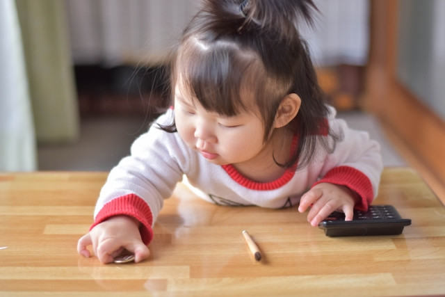 赤ちゃんの将来を占う選び取り